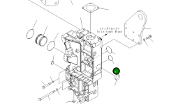 Кольцо уплотнительное (O-Ring) 07000-A3042 Komatsu