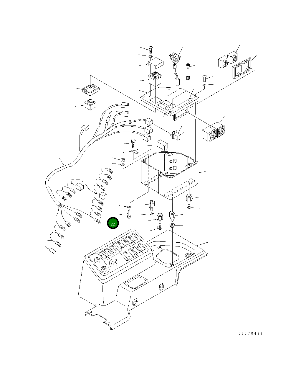Болт 01010-60614 Komatsu