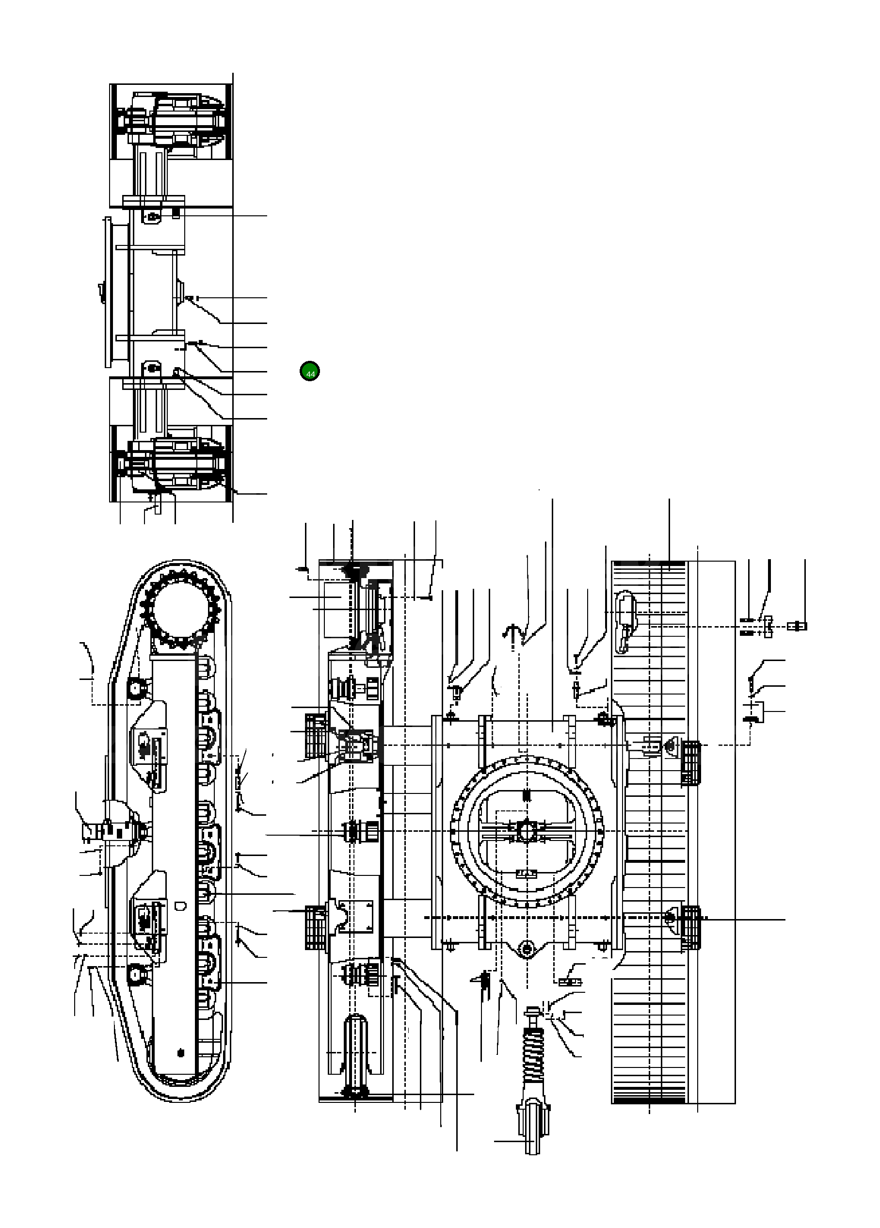 Болт 207-30-KB610 Komatsu