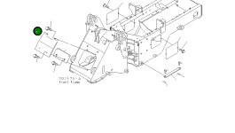 Крышка 416-S99-2340 Komatsu