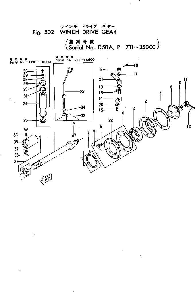 Болт 01002-30860 Komatsu