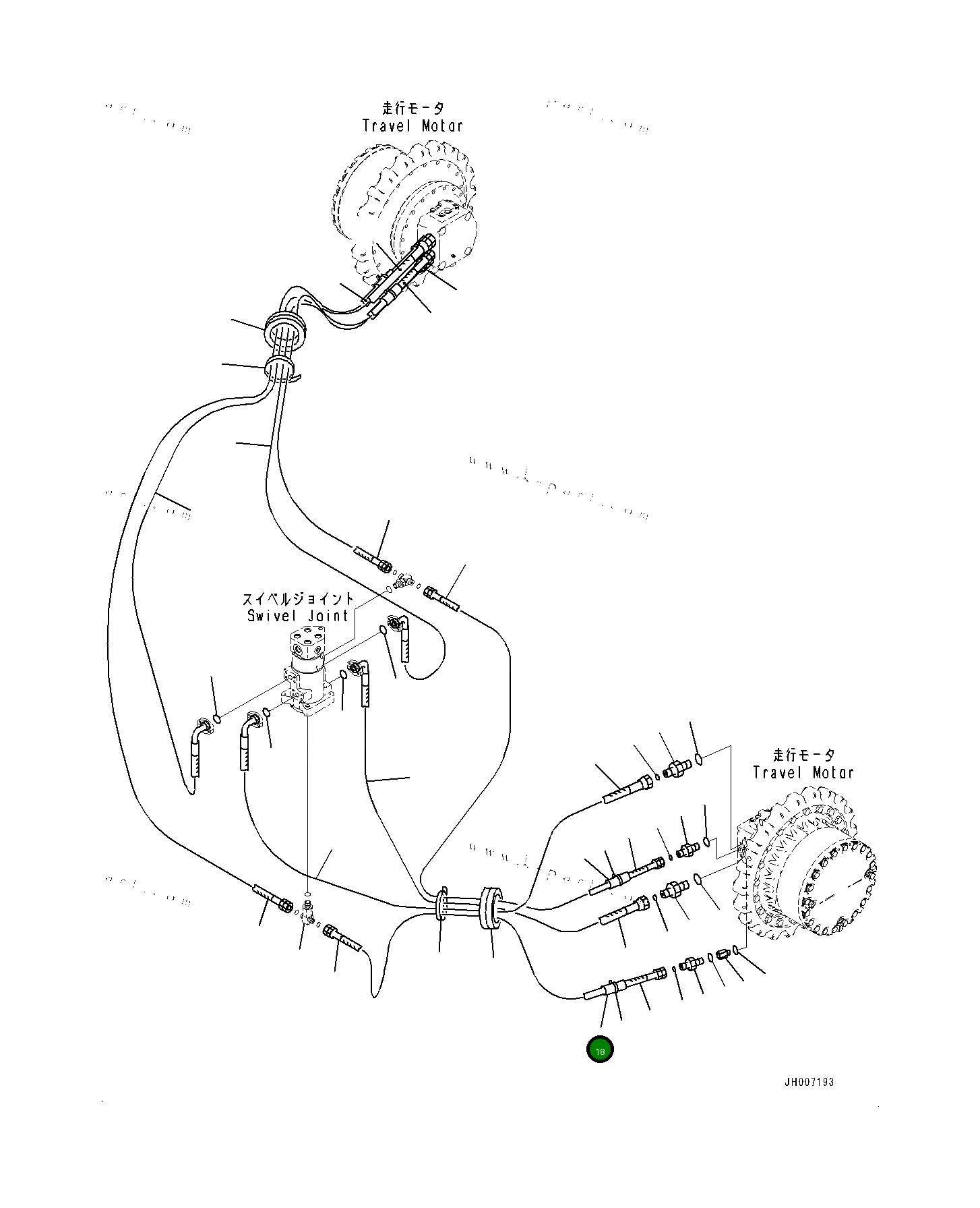 Крышка 2056272240 Komatsu