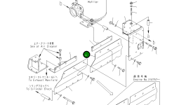 Крышка 6155-11-8842 Komatsu