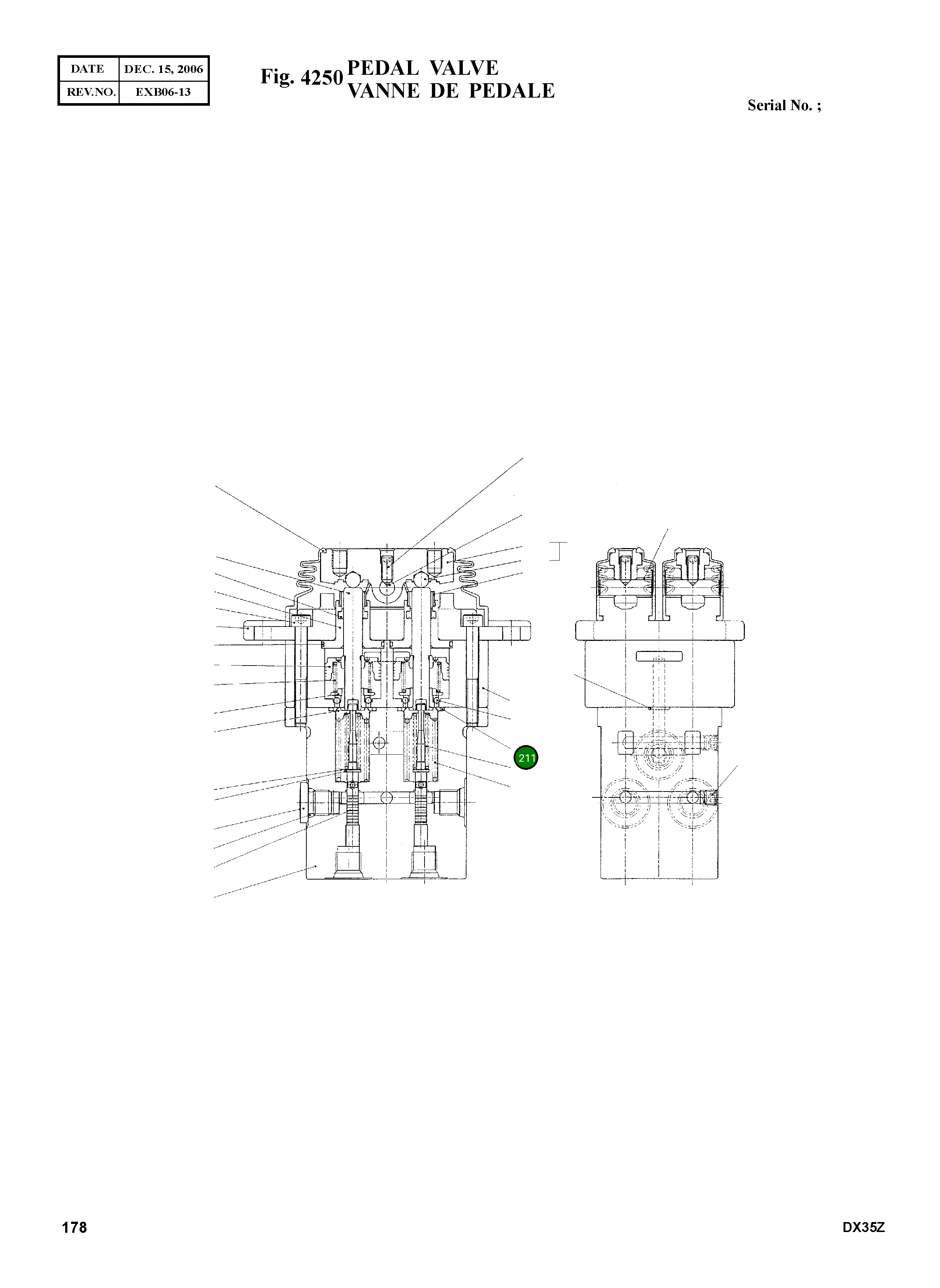 Кольцо уплотнительное (O-Ring) 2180-1216D20 Komatsu