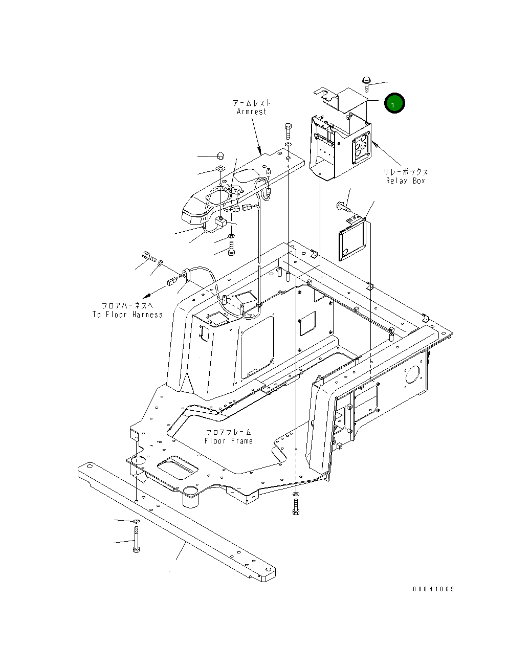Крышка 198-06-62180 Komatsu