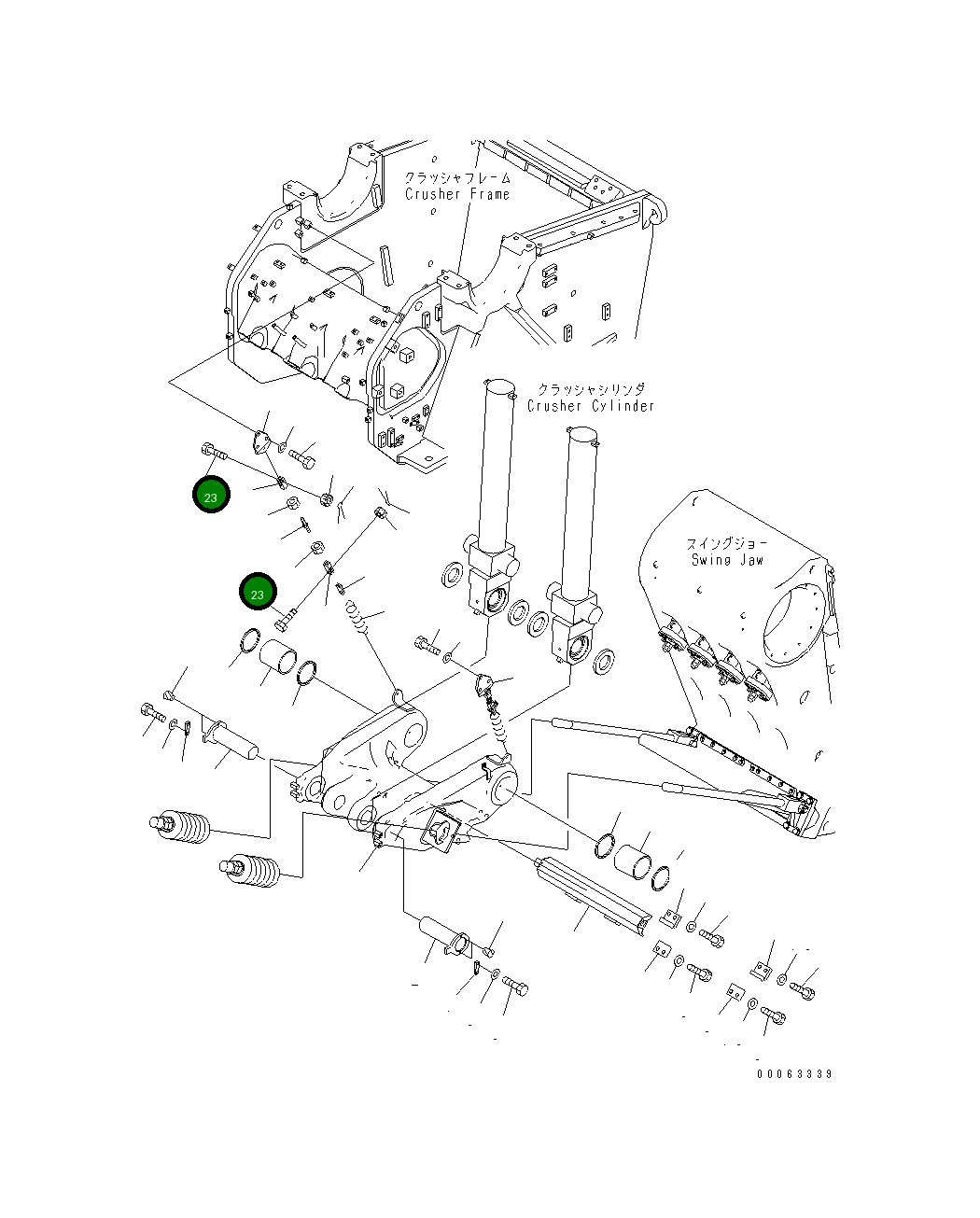 Болт 01012-81660 Komatsu