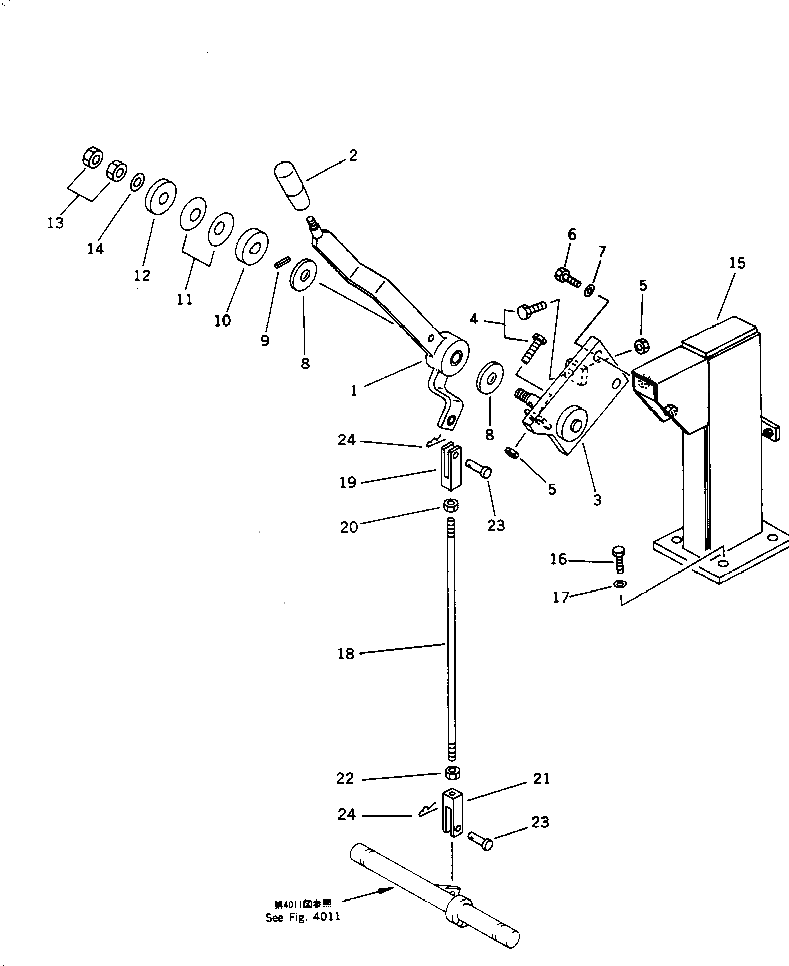 Болт 234-43-12450 Komatsu