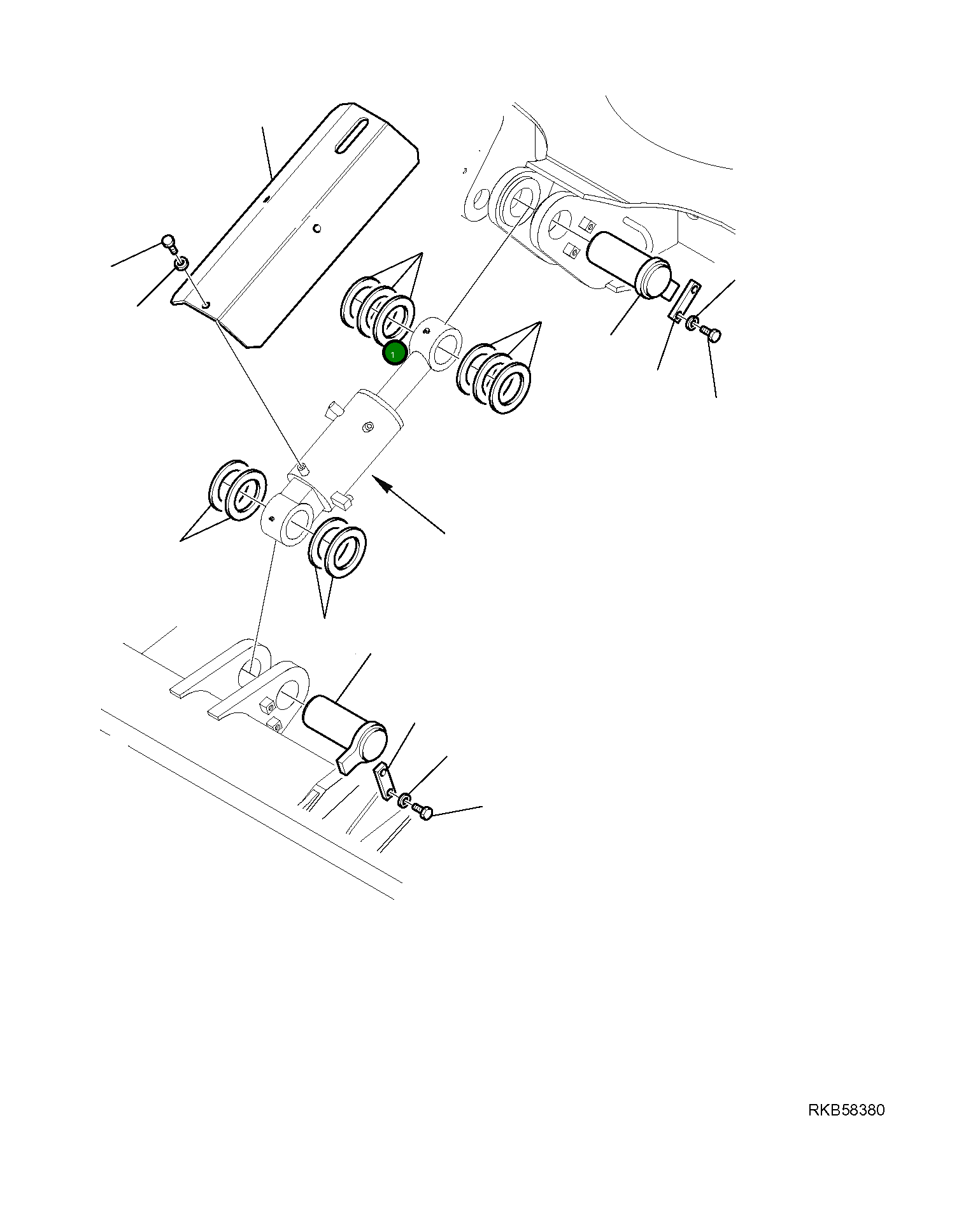 Крышка 21W-71-R1211 Komatsu