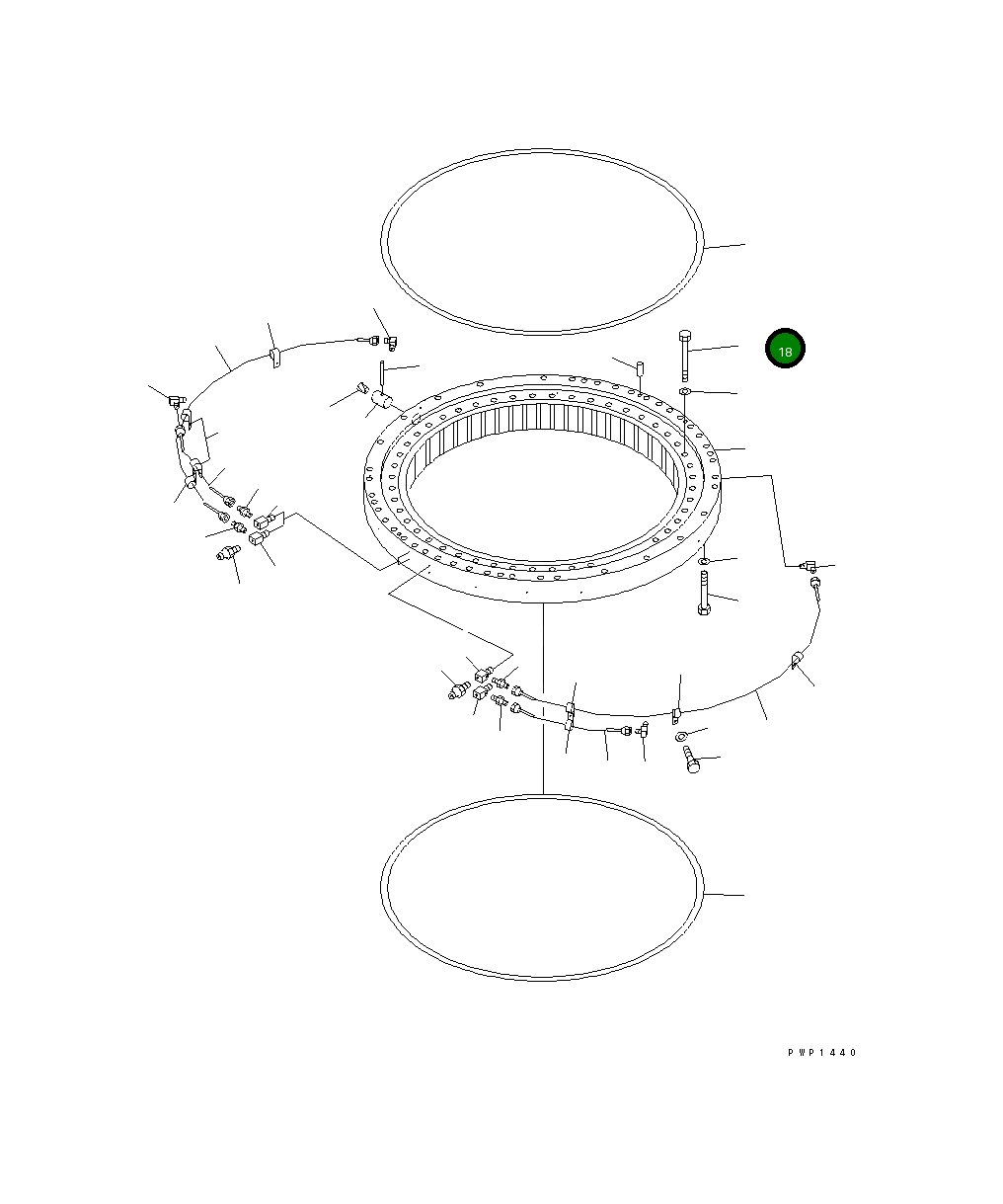 Болт 209-25-K2150 Komatsu