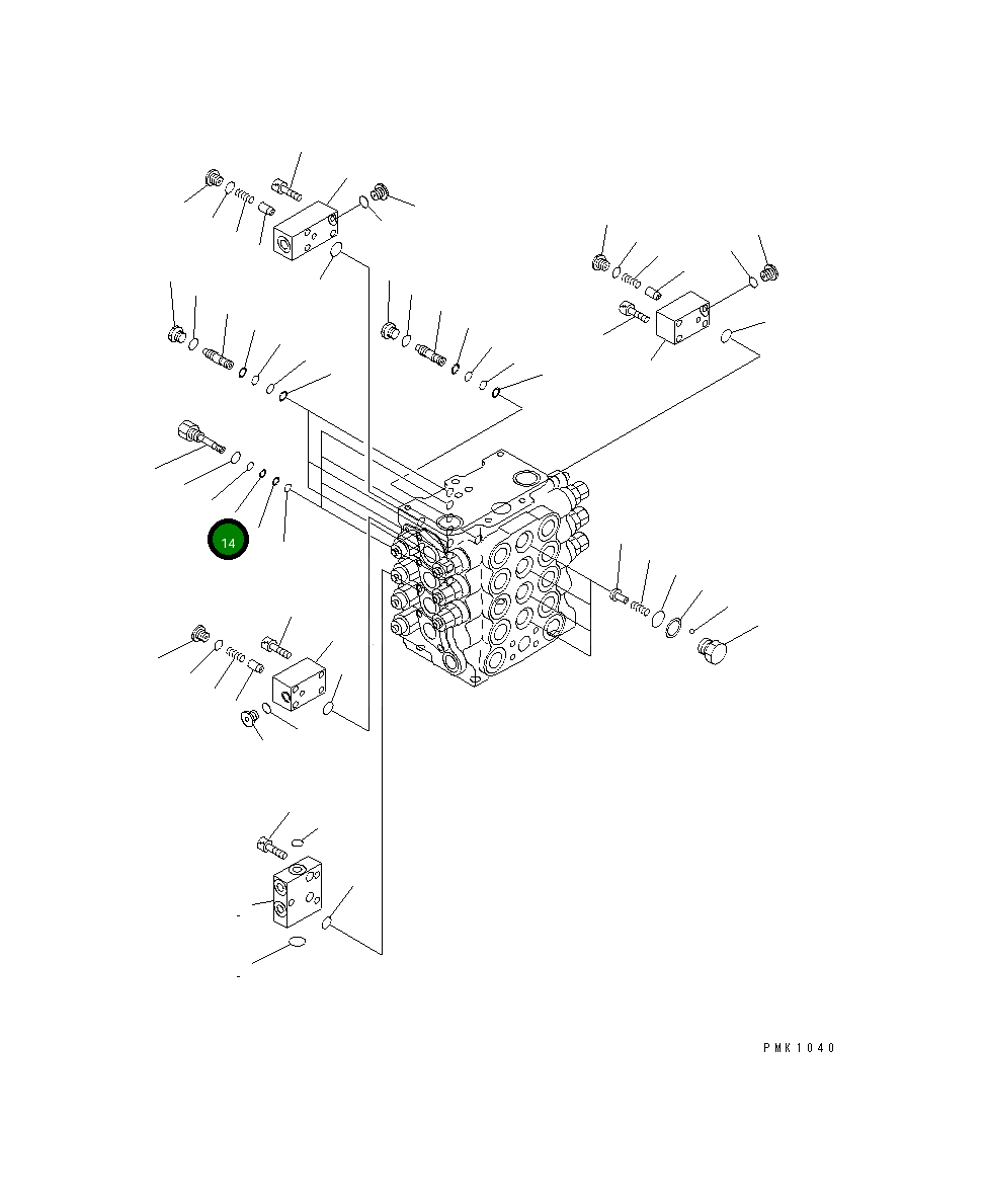 Кольцо уплотнительное (O-Ring) TM8202-004 Komatsu