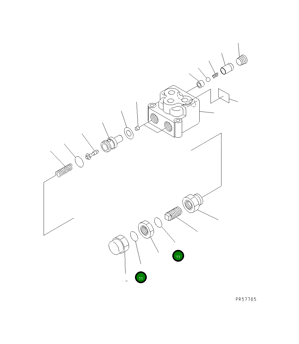 Кольцо уплотнительное (O-Ring) KB95121-02500 Komatsu