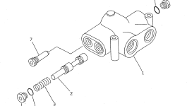 Золотник 41G-64-15220 Komatsu
