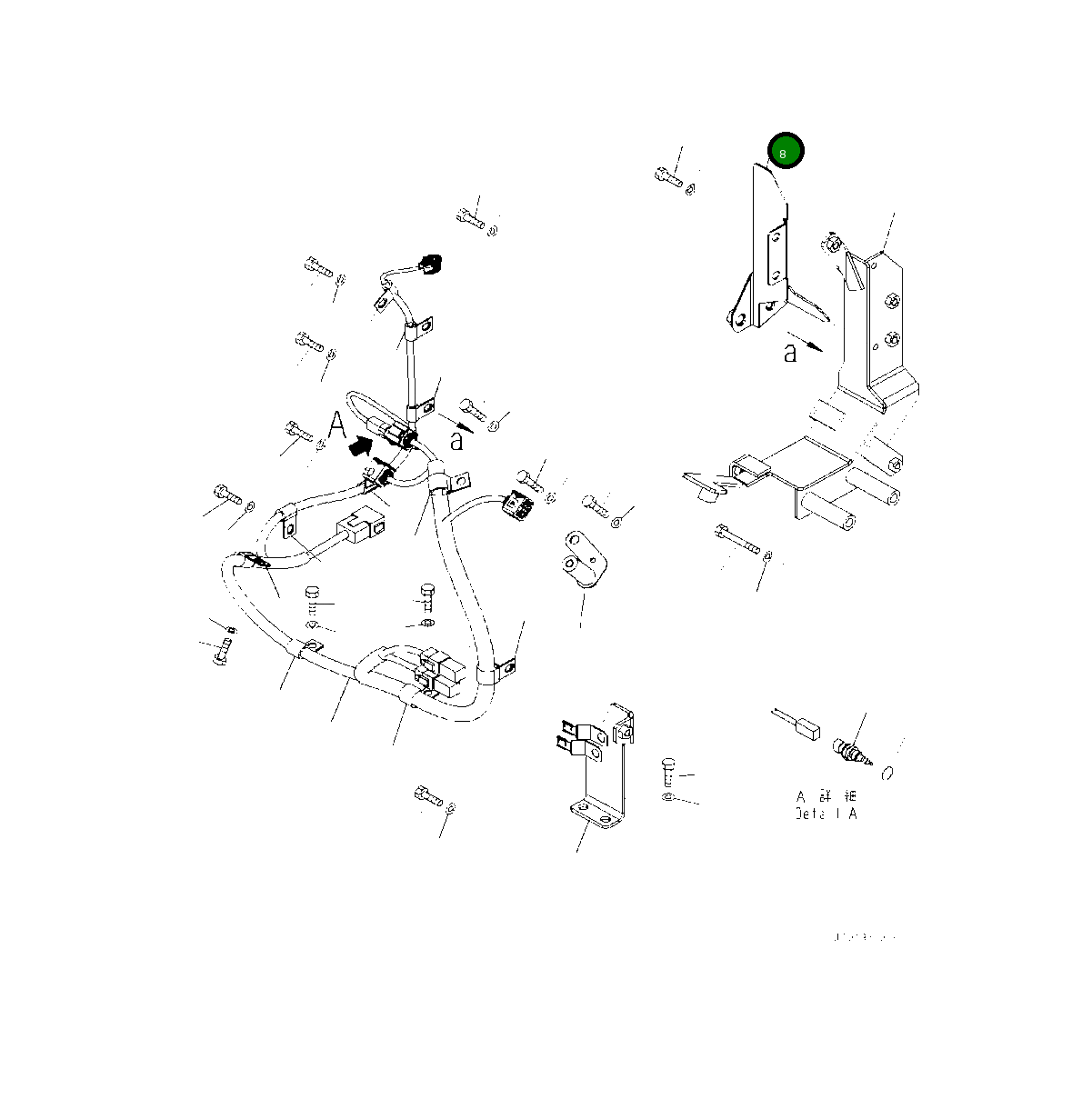 Крышка 423-06-61161  Komatsu