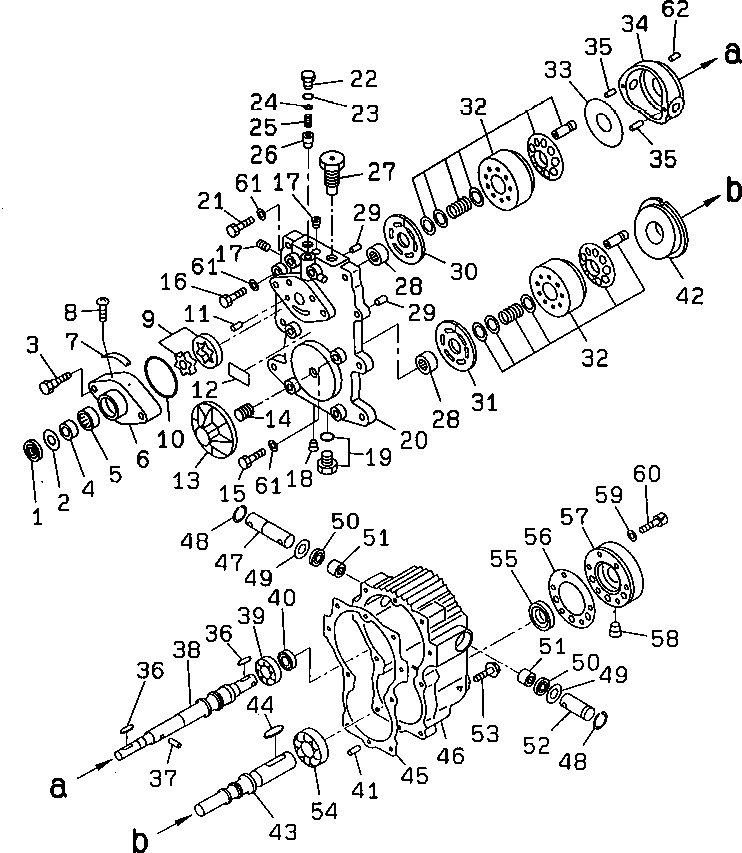 Кольцо 2692-3-19880  Komatsu