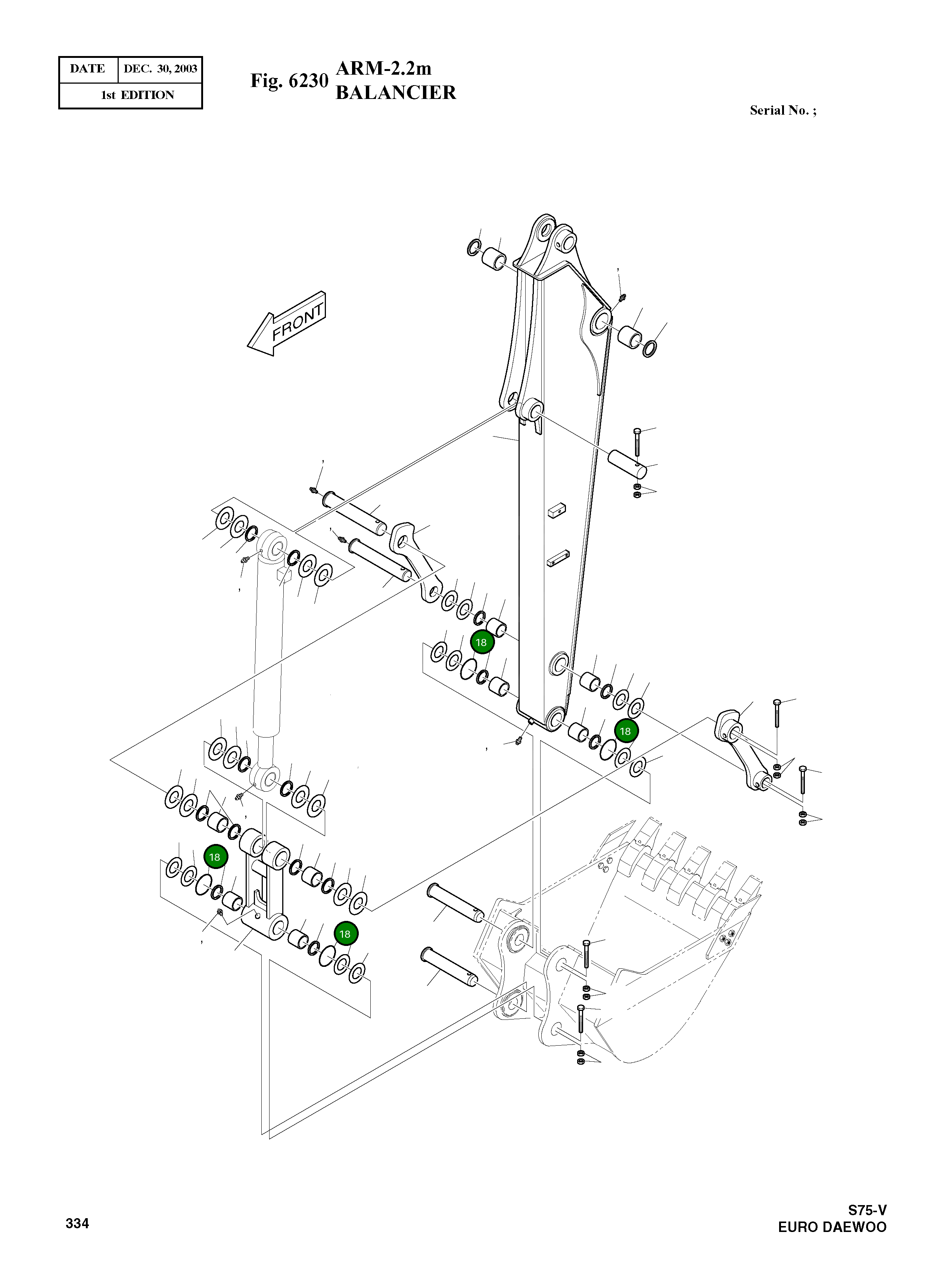 Кольцо уплотнительное (O-Ring) 180-00077D1 Komatsu