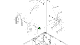 Крышка 21K-54-74261 Komatsu
