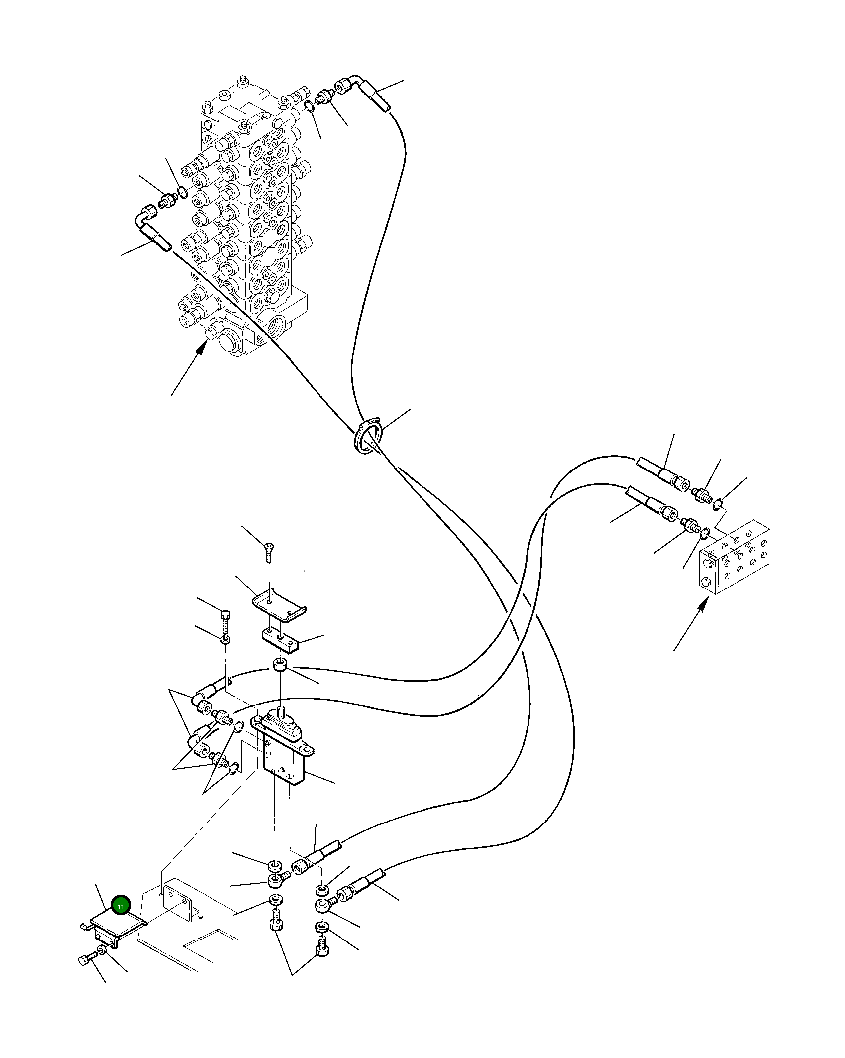 Крышка 21D-43-11340 Komatsu