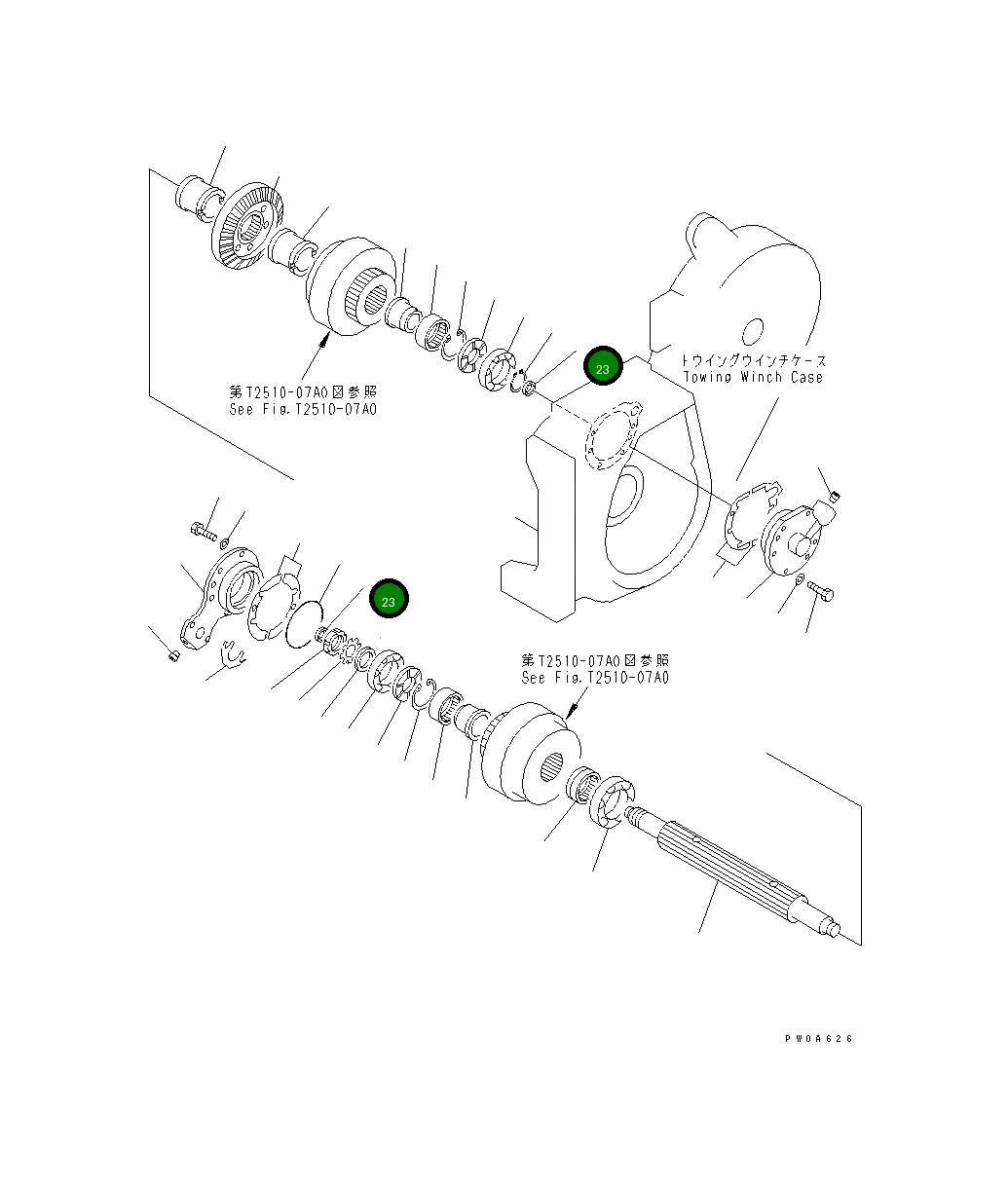 Кольцо 144-916-2770 Komatsu