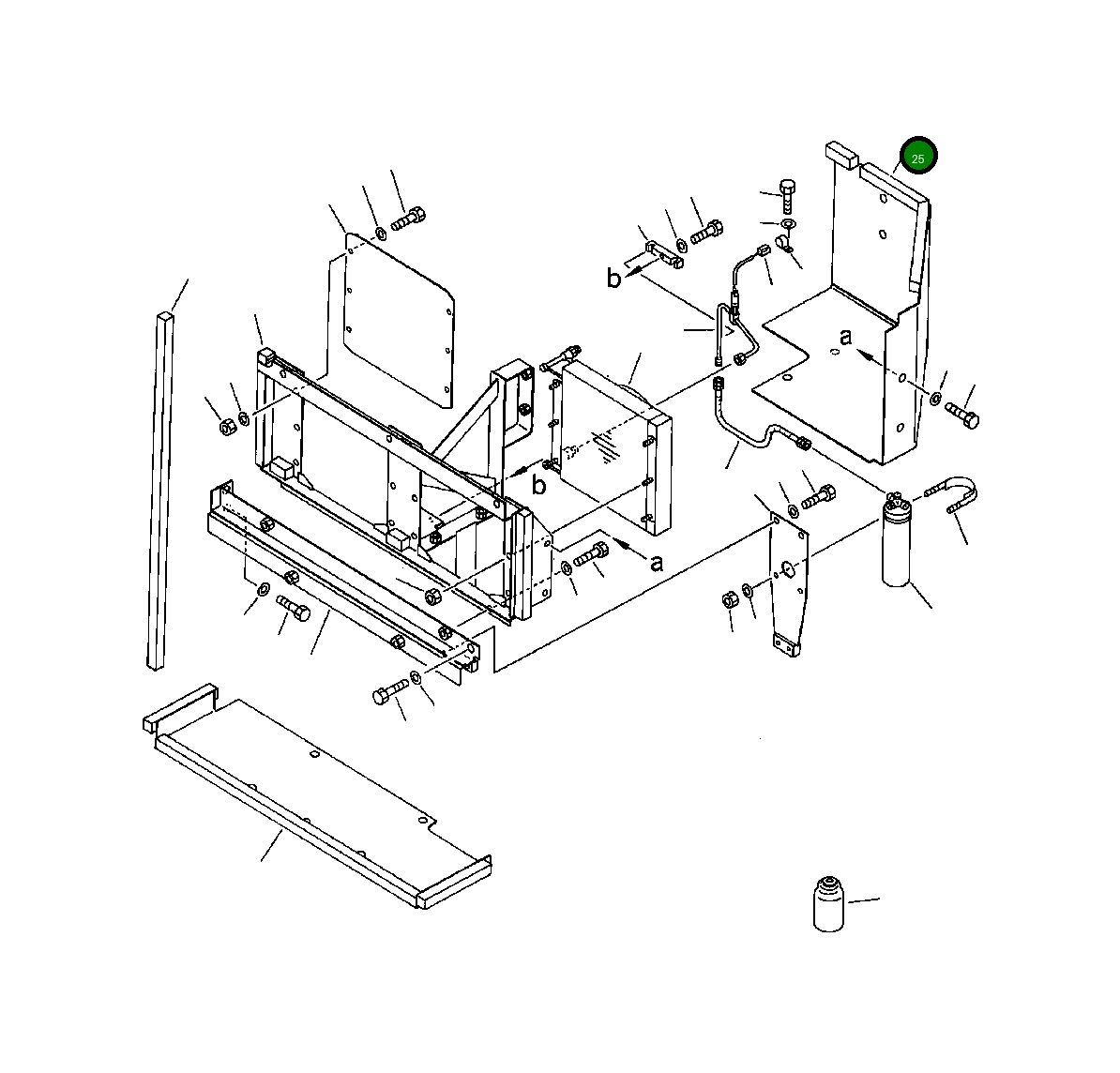 Крышка 209-979-5330  Komatsu