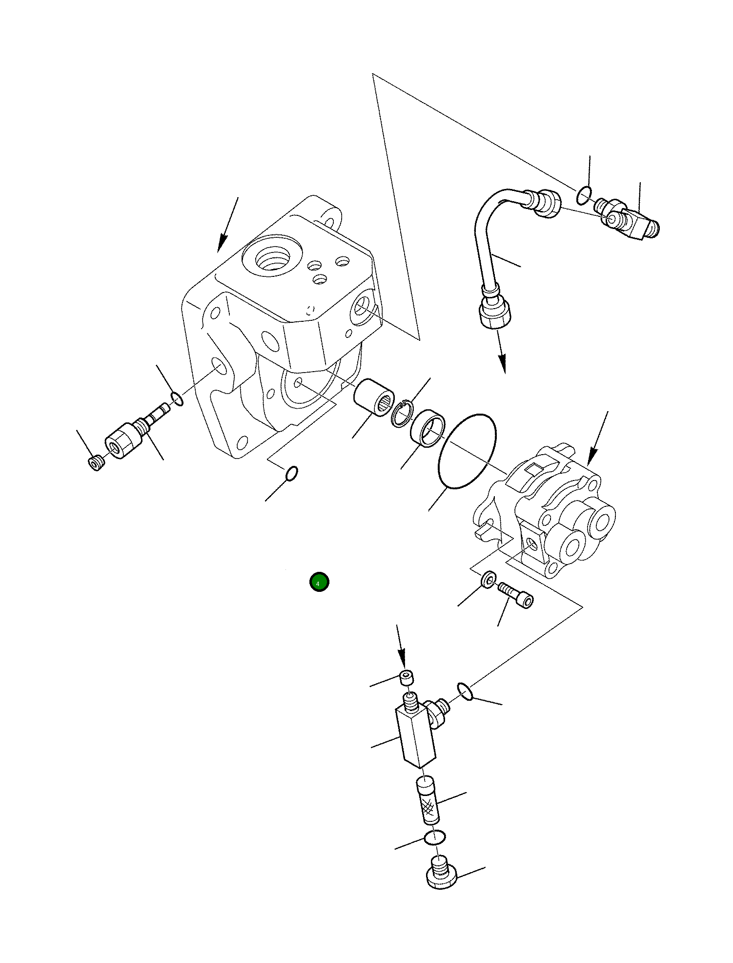 Кольцо уплотнительное (O-Ring) 890001676 Komatsu