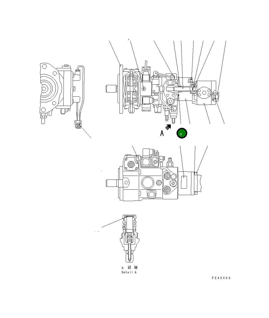 Кольцо уплотнительное (O-Ring) 02890-01072 Komatsu