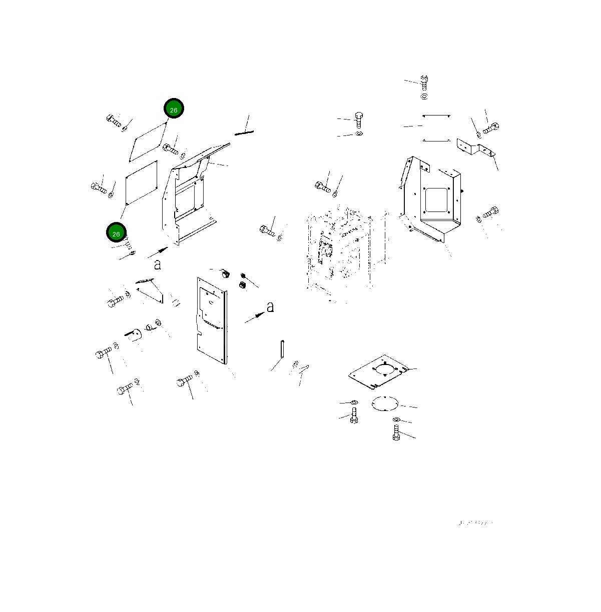 Крышка 423-02-59871 Komatsu