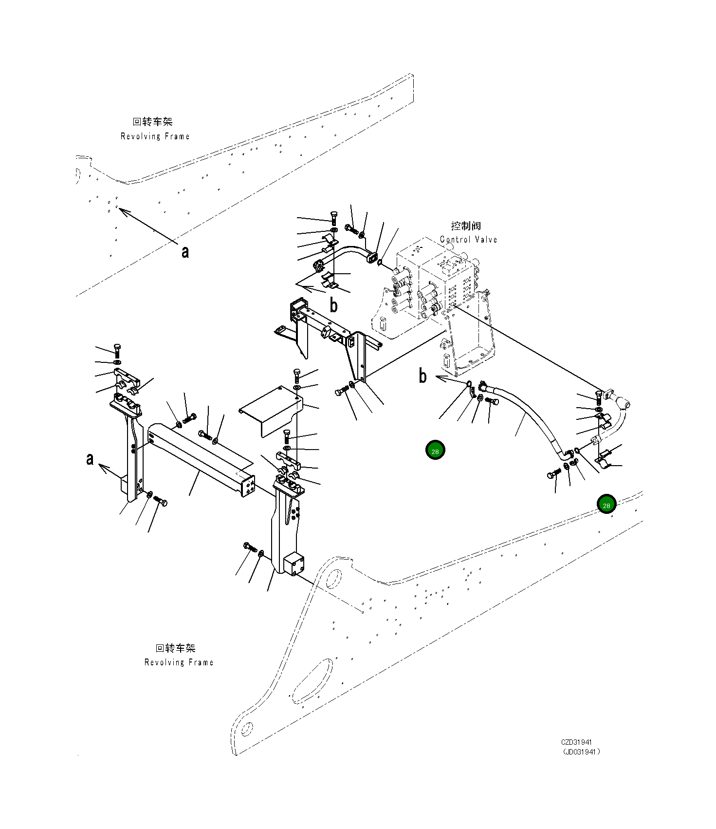 Кольцо уплотнительное (O-Ring) 07000-B3032 Komatsu