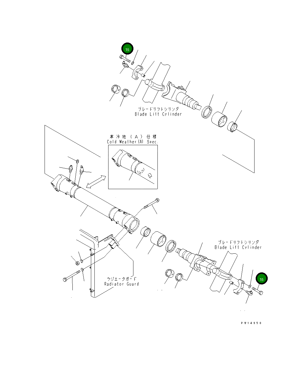 Болт 01010-81890 Komatsu