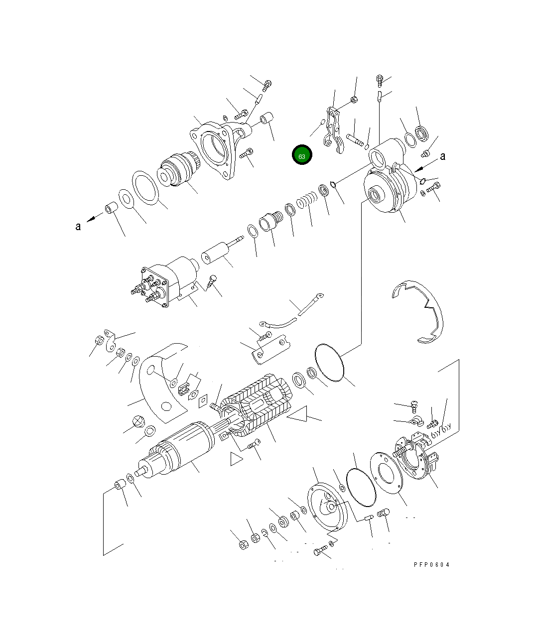 Кольцо уплотнительное (O-Ring) DR1894643 Komatsu