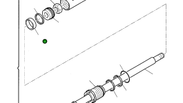 Кольцо уплотнительное (O-Ring) 855661205 Komatsu