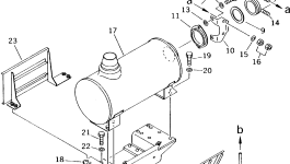 Кронштейн 206-01-58190 Komatsu