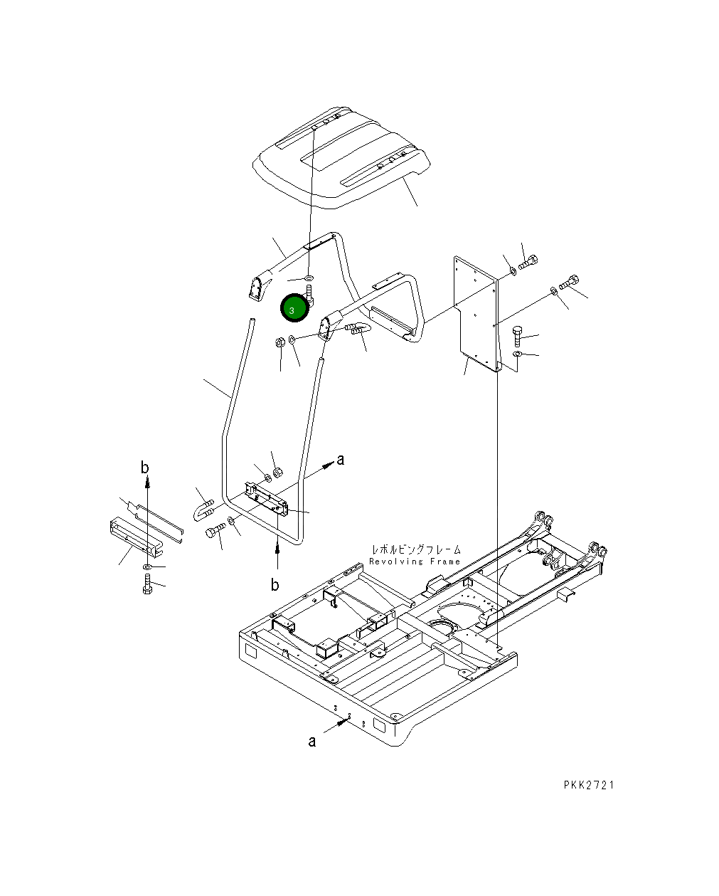 Болт 20T-54-73290 Komatsu
