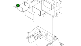 Крышка 561-06-86160 Komatsu