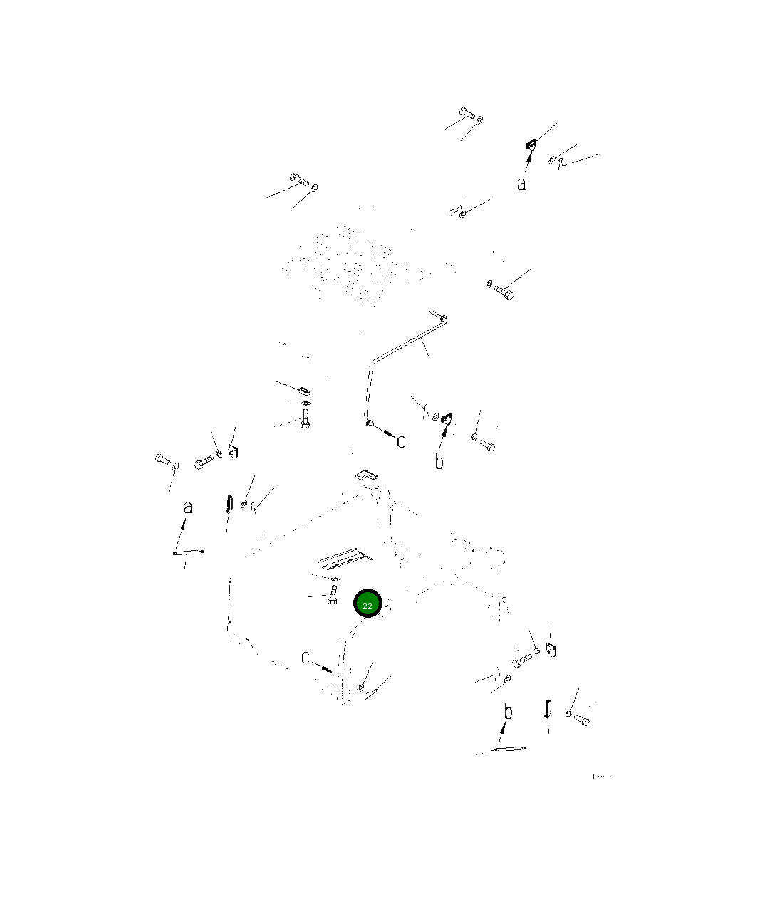 Крышка 208-54-24770 Komatsu