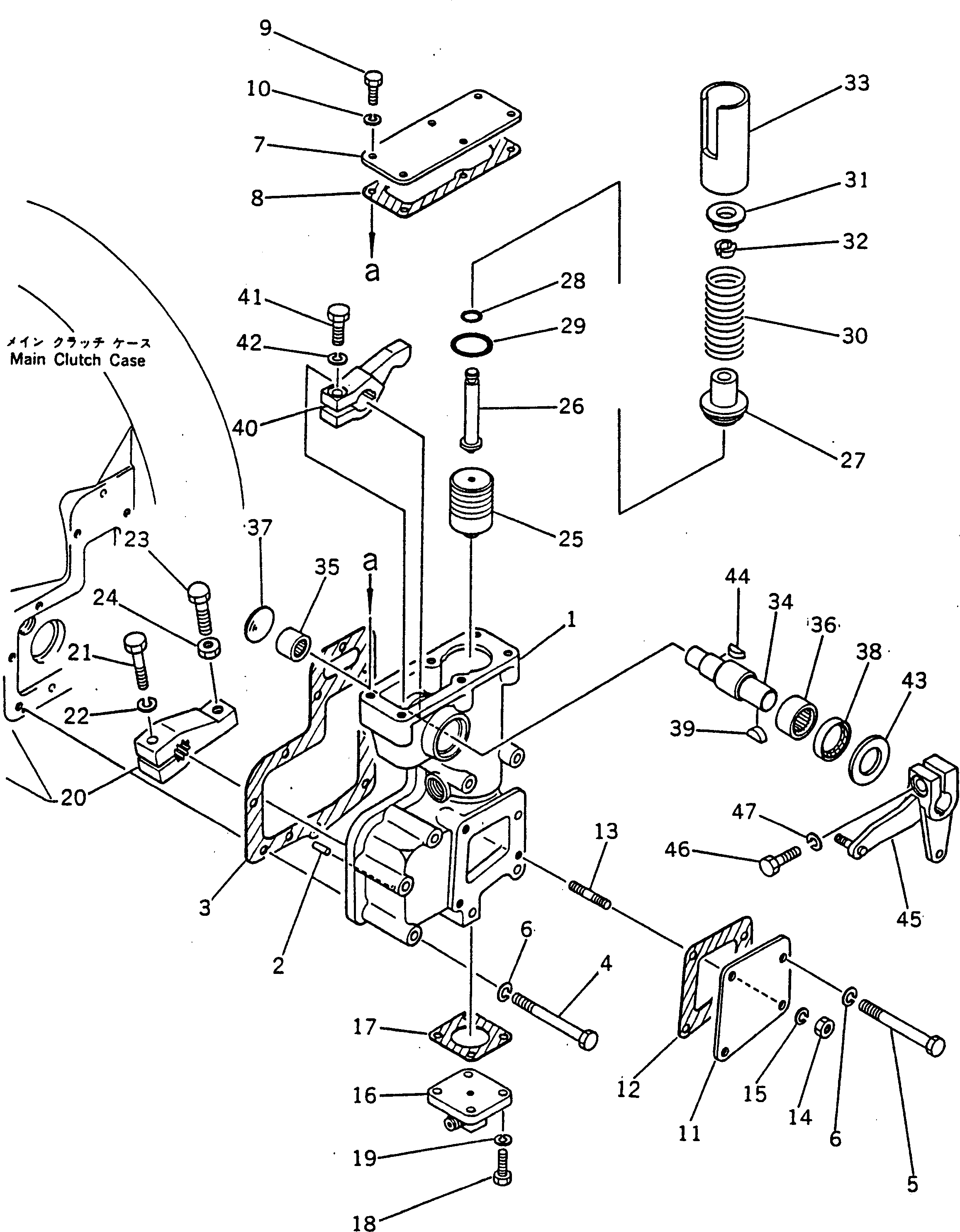 Болт 232-11-52210  Komatsu