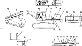 Крышка 207-54-18890 Komatsu