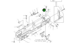 Крышка 17A-30-14240 Komatsu