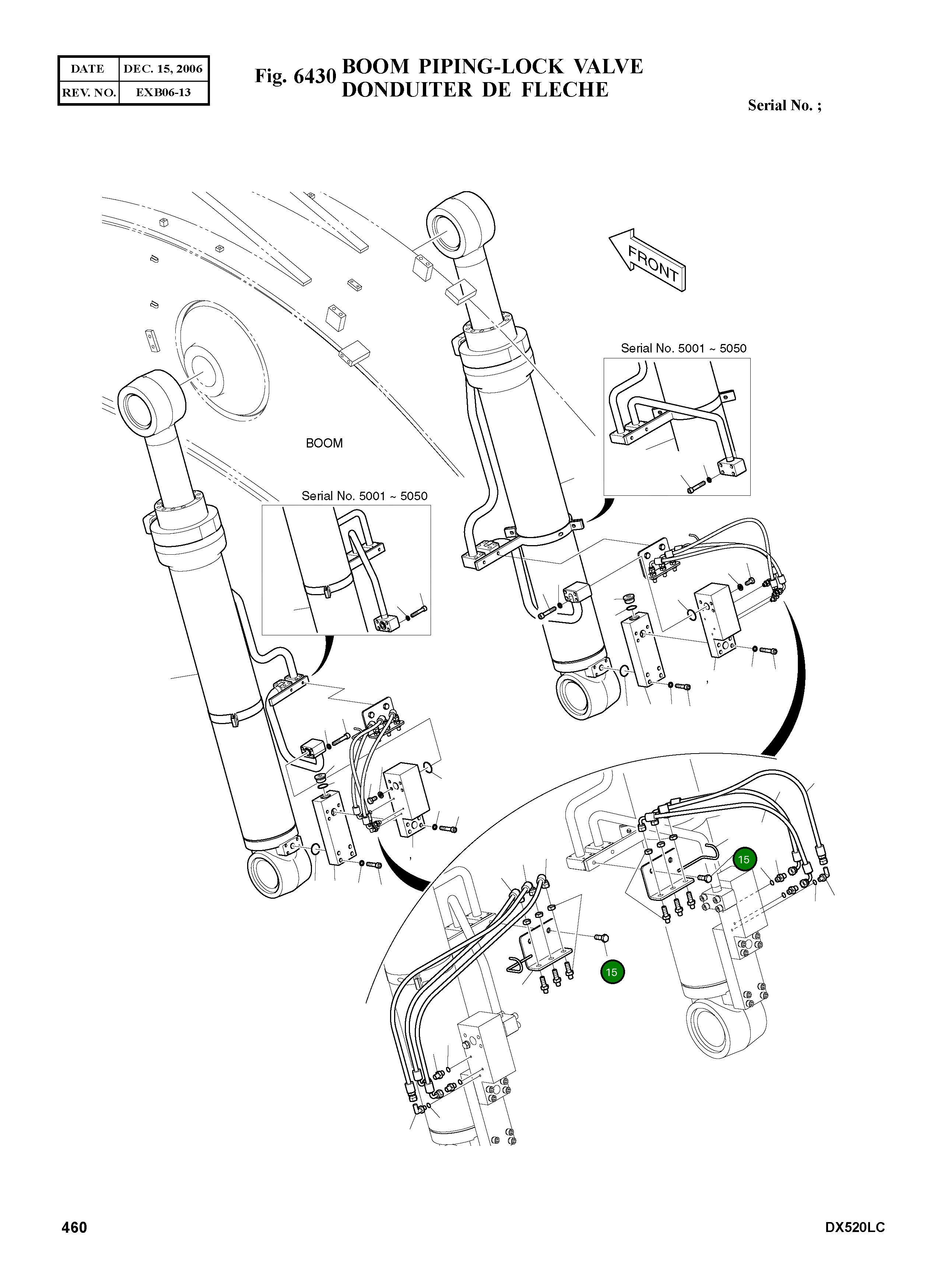 Болт S0515366 Komatsu