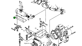 Крышка 4621-3245B Komatsu