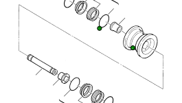 Кольцо уплотнительное (O-Ring) 855661131 Komatsu