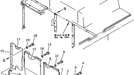 Лист 209-54-56430 Komatsu