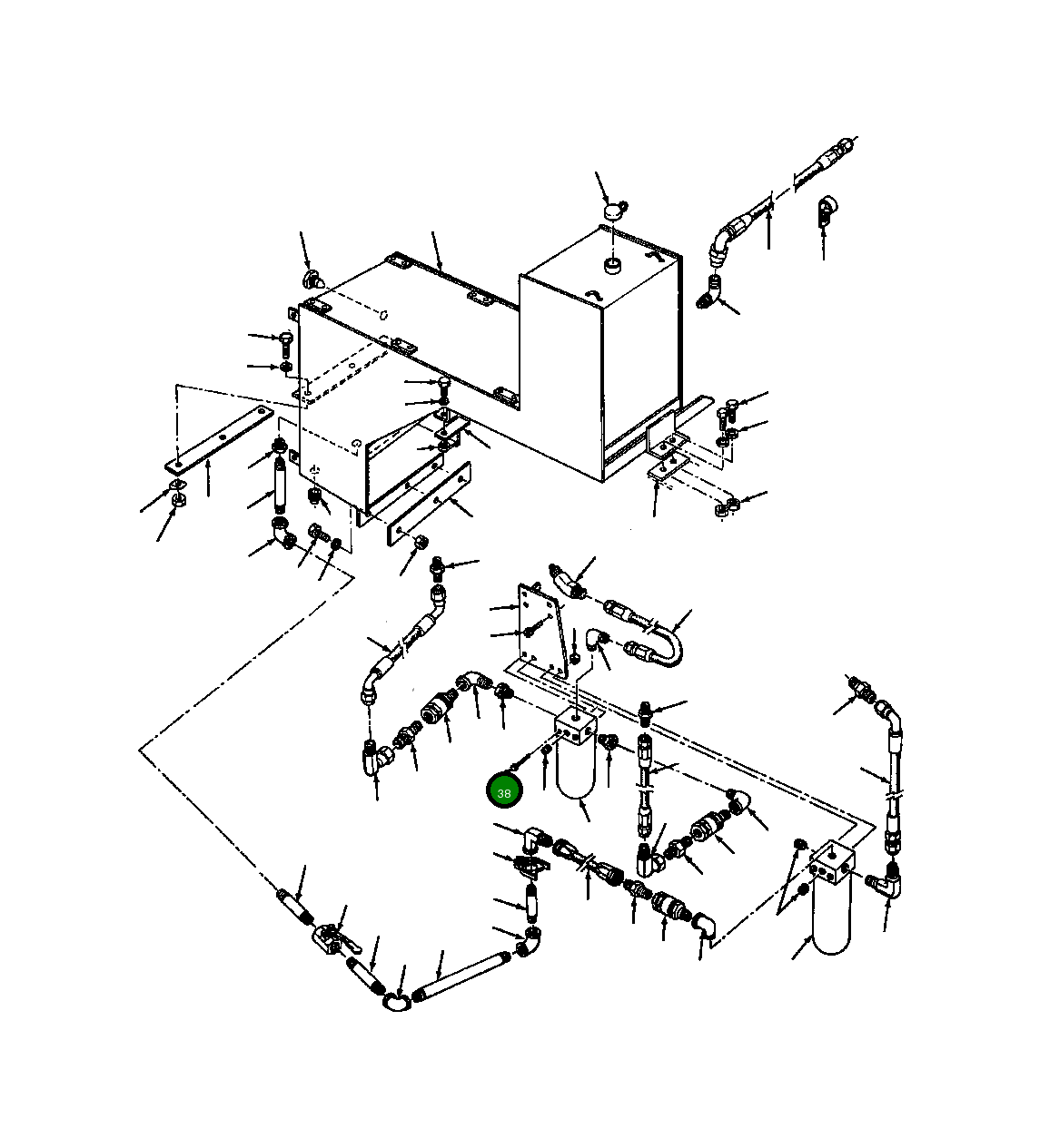 Болт 30 542 Komatsu