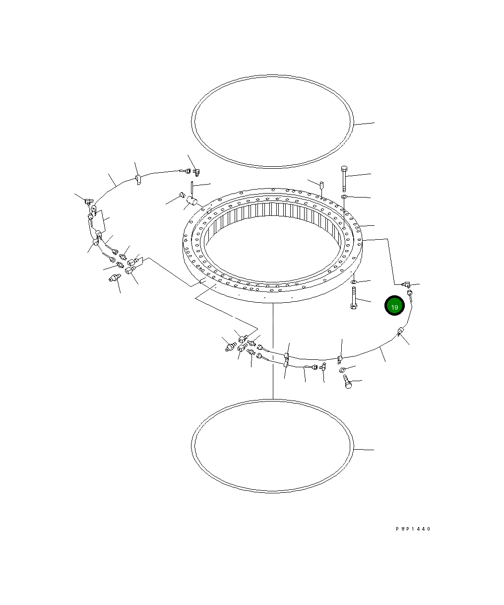 Болт 209-25-K2160 Komatsu