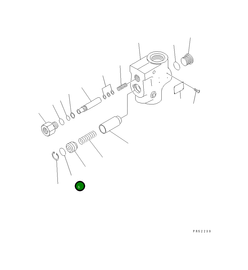 Кольцо уплотнительное (O-Ring) 234-40-32450  Komatsu