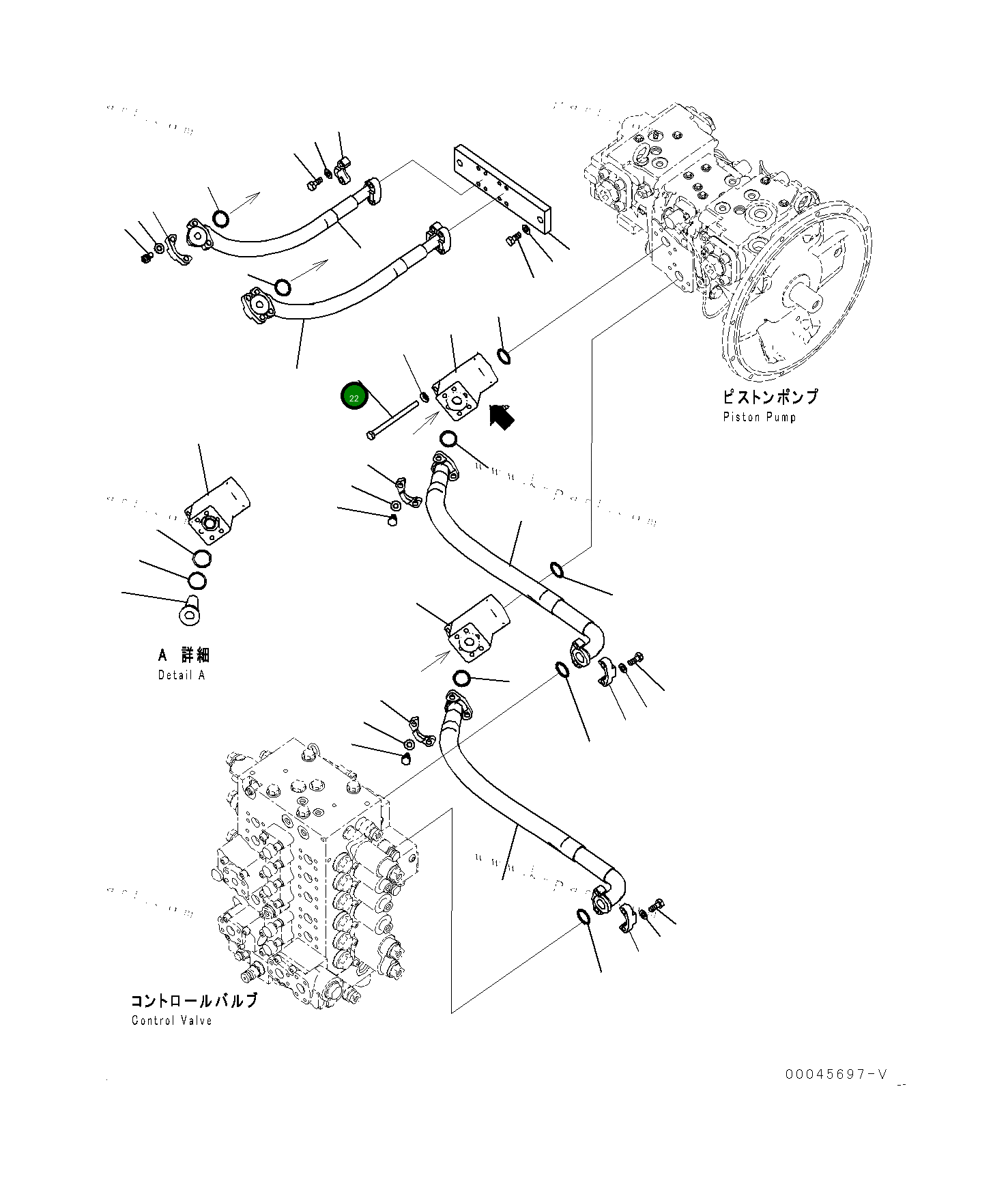 Болт 0101181040 Komatsu