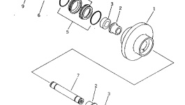 Кольцо 20R-30-11270 Komatsu