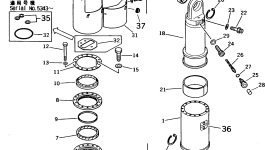 Кольцо 566-50-11170 Komatsu