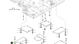 Крышка 203-54-16141 Komatsu