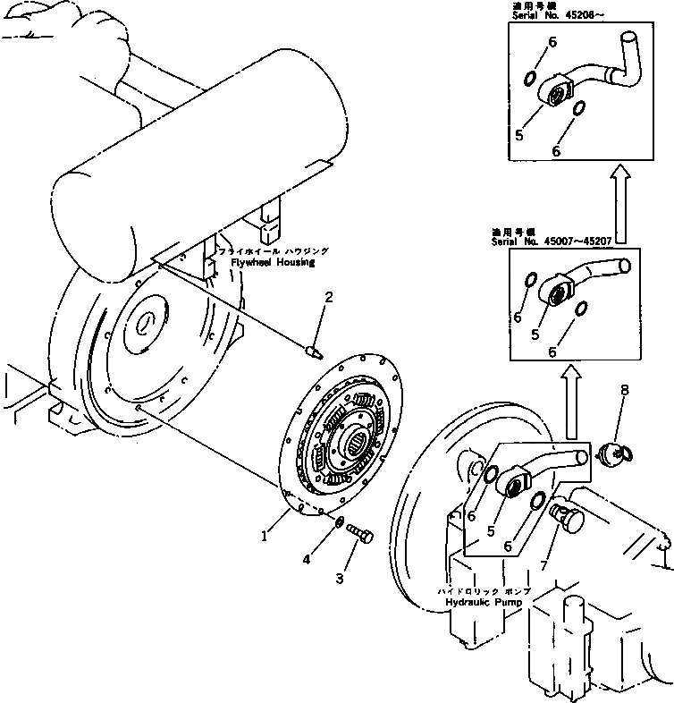 Кольцо уплотнительное (O-Ring) 07000-03030  Komatsu