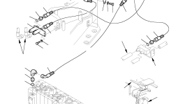 Болт 801014060 Komatsu